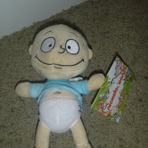 Rugrats Nickelodeon Tommy Pickles Plush 14 inch Toy. New With Tags - Picture 1 of 9